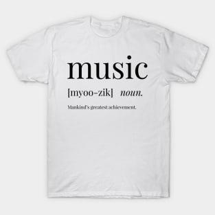 Music Definition T-Shirt